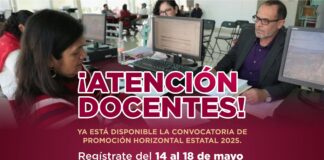 #Veracruz: Convocatoria para promoción horizontal estatal en Educación Básica, disponible hasta el 18 de mayo