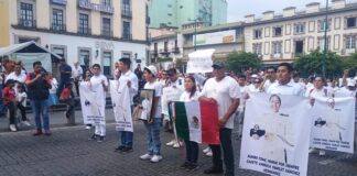 Rinden homenaje a América Yamilet con un recorrido en Xalapa