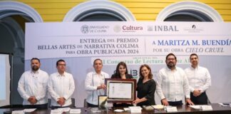 Maritza M. Buendía, Premio Bellas Artes de Narrativa Colima 2024 por su obra Cielo cruel