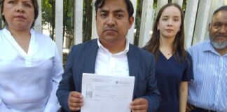 PRI denuncia al diputado federal Adrián González por daño moral contra candidato Vinicio Fernández.