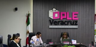 Consejo General del OPLE Veracruz verifica principio constitucional de paridad de género horizontal del PRI