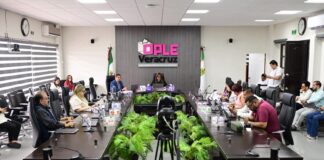 Secretaría Ejecutiva presenta informes al Consejo General del OPLE Veracruz.