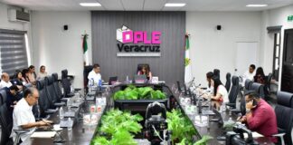 Consejo General del OPLE Veracruz aprueba designaciones de personas funcionarias de los consejos municipales