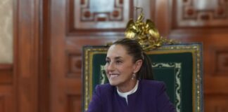 Presidenta de México Claudia Sheinbaum felicita al Papa León XIV