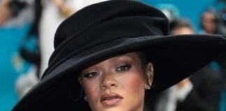 Rihanna revela su tercer embarazo en la Met Gala y hace tendencia mundial.