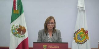 Gobernadora de Veracruz informa apoyo de Presidencia para frenar violencia política electoral.