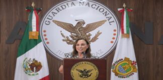 Gobernadora de Veracruz refuerza seguridad en carreteras en coordinación con la GN