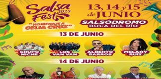 Del 13 al 15 de junio, Salsa Fest 2025 en Boca del Río.