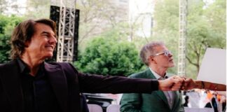 Tom Cruise visita CDMX para presentar la última entrega de “Misión Imposible”.