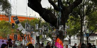Montan el Árbol de la Memoria y Velada por el Día de las Madres. Nada para celebrar.