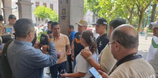 Candidato de Movimiento Ciudadano de Jilotepec intimida a reportera en Xalapa Veracruz.