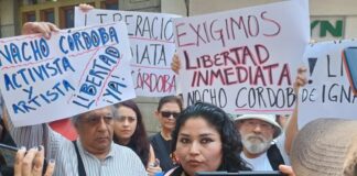 Localizan al activista Ignacio Córdoba en la FGR Veracruz y exigen su liberación.