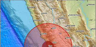 Sismo de 5.8 sacude Perú con epicentro en El Callao