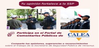 Invita SSP Veracruz a la ciudadanía a evaluar desempeño del servicio policial .