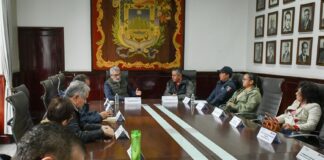 Comité Municipal de Protección Civil, en Sesión Permanente.