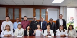 Dialoga Comisión de Gobernación con autoridades de Álamo Temapache .