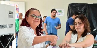 Destaca Daniela Griego ambiente de buen ánimo en la jornada cívica democrática