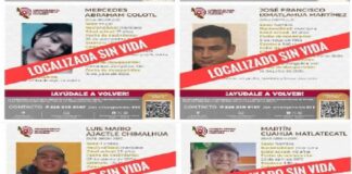 Identifican los cuerpos sin vida de la menor y los 3 desaparecidos de Zongolica