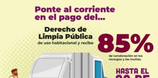 #Xalapa: Continúa programa de condonación de multas y recargos en Predial y Limpia Pública