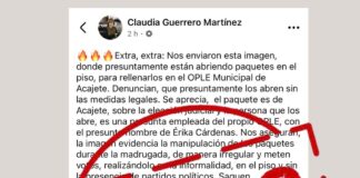 OPLE Veracruz desmiente que se haya manipulado paquete relacionado con la Elección Judicial