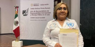México reconoce su responsabilidad en desaparición forzada de joven madre en Iguala, Guerrero.