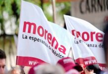 La caída de Morena.