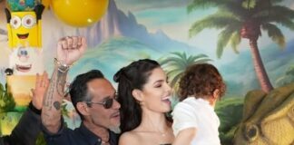Nadia Ferreira y Marc Anthony celebran cumpleaños de su hijo.