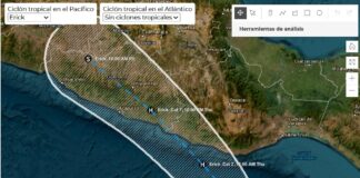 Sheinbaum desde Canadá alerta a Chiapas, Oaxaca y Guerrero por huracán Erick