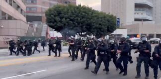 Redadas de migrantes desatan protestas en Los Ángeles, EU