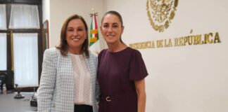 Rocío Nahle agradeció a Presidenta puntual análisis sobre resultado de elecciones en Veracruz