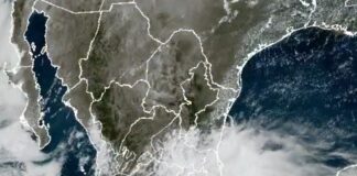 Huracán Erick se degrada a categoría 1 dejando estela de lluvias en Veracruz.
