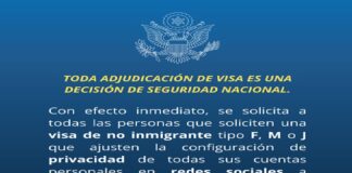 Embajada de EEUU reanuda citas para visas de estudiantes, con este requisito…👇