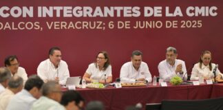 Rocío Nahle acelera obras en el sur de Veracruz con una inversión de mil mdp .