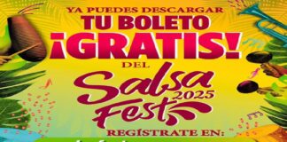 Regístrate y descarga tus boletos para el Salsa Fest