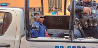 Detienen a sujeto que agredía a mujer en centro histórico de Xalapa .