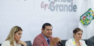 Alejandro Armenta: Disminuyen 40 por ciento feminicidios en Puebla, compromiso cumplido con la seguridad de las mujeres.
