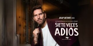 Ricardo Arap Bethke protagoniza Siete Veces Adiós.