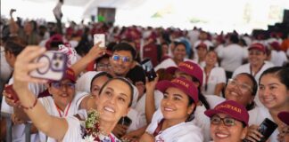 #Veracruz: En Coatzacoalcos Sheinbaum anuncia inversión adicional de 3 mil mdp para IMSS-Bienestar