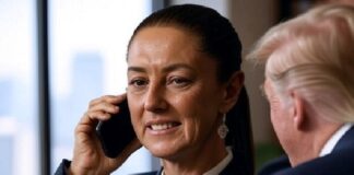 Retrasan mañanera por llamada de Sheinbaum con Trump