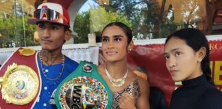 Presentan la pelea Internacional entre la veracruzana Esneidy “La Leona” Rodríguez y la tailandesa Wisuta Sririttidet.