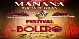 En Veracruz, el bolero brillará y sonará en todo su esplendor .