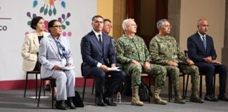 Omar García Harfuch reporta 40 personas detenidas en la estrategia nacional contra la extorsión.