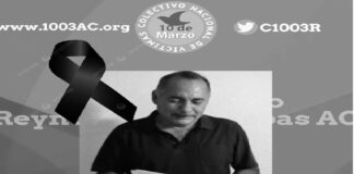 Asesinan a Gabriel Hernández, activista del Colectivo 10 de marzo en Reynosa, Tamaulipas.