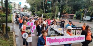 Marchan en el Día del perro callejero para hacer consciencia que el problema somos todos