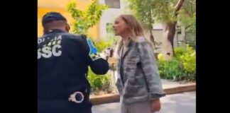 Comunidad Argentina se desmarca de Ximena Pichel, mujer que humilla a Policía capitalino