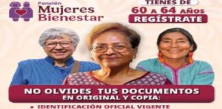 #Veracruz: A partir del 1 de agosto abren registro para pensión de mujeres de 60 años y mas