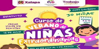 Niñas Extraordinarias curso de verano cierra registros este 16 de julio #IMMX