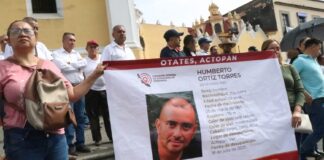 Familiares denuncian inacción en desaparición de Humberto Ortiz desaparecido en Actopan desde el 18 de julio
