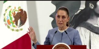 Claudia Sheinbaum acusa de “vendepatrias” a Alejandro Alito Moreno.