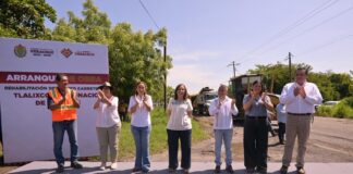 Compromiso cumplido: Rocío Nahle inicia obras carreteras para el desarrollo de La Mixtequilla